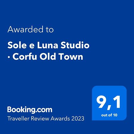 Sole E Luna Studio - Corfu Old Town Exterior photo